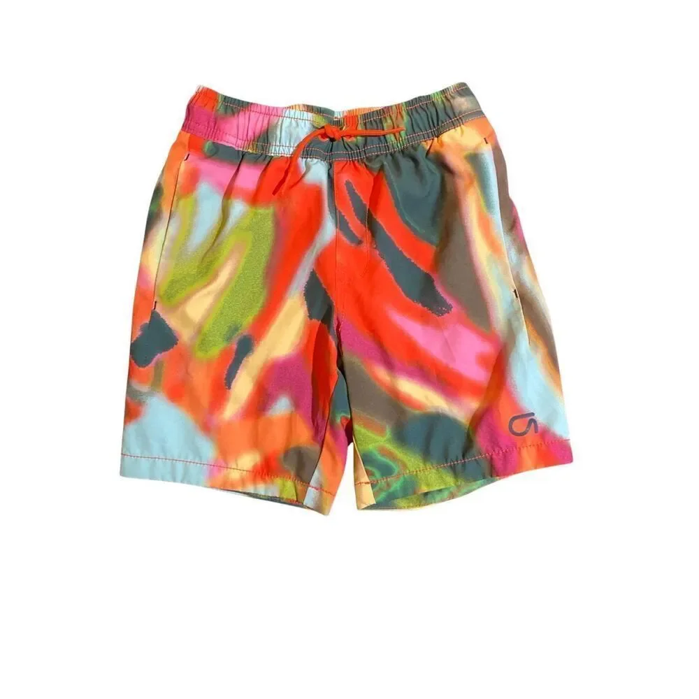 Gap kids groovy 90s two-piece shorts and shirt set size small